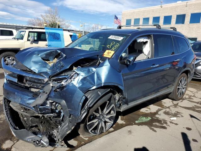 Photo 1 from auction – 2019 HONDA PILOT TOUR with VIN 5FNYF6H93KB092183