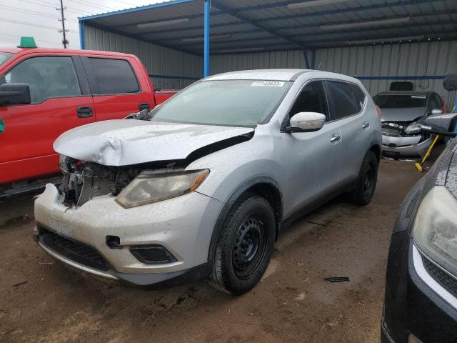 NISSAN ROGUE S 2015 with VIN KNMAT2MV2FP545033 - Photo from auction