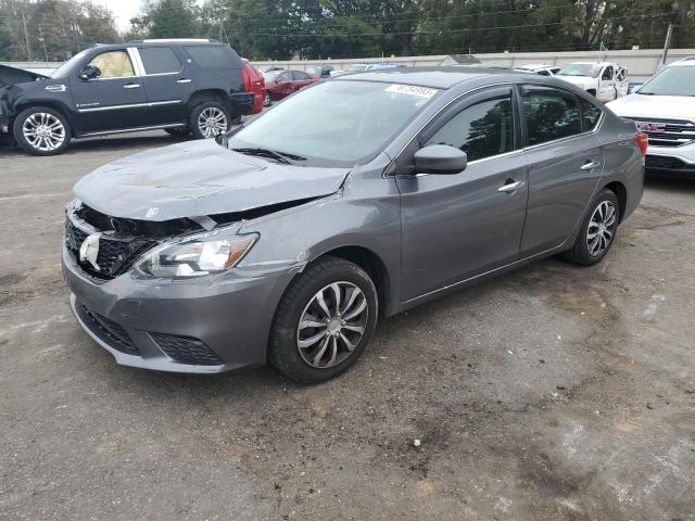 NISSAN SENTRA S 2017 with VIN 3N1AB7AP4HL717618 - Photo from auction