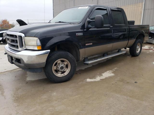 FORD F250 SUPER 2004 with VIN 1FTNW21P14EB09247 - Photo from auction