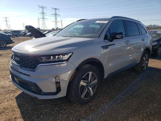 KIA SORENTO EX 2023 with VIN 5XYRH4LFXPG170104 - Photo from auction