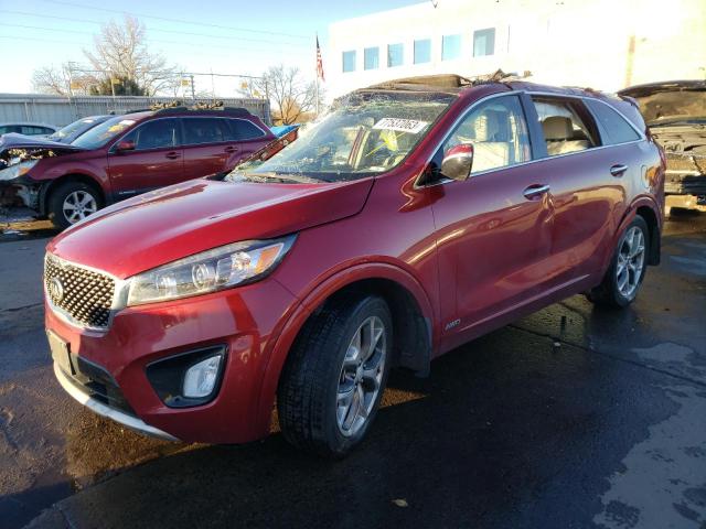 KIA SORENTO SX 2017 with VIN 5XYPKDA55HG320785 - Photo from auction