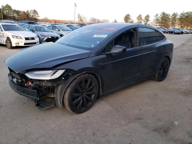 TESLA MODEL X 2018 with VIN 5YJXCAE21JF123086 - Photo from auction