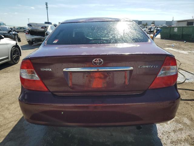 Photo 6 from auction – 2004 TOYOTA CAMRY LE with VIN 4T1BE32K44U337484