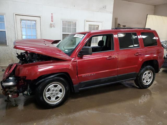 JEEP PATRIOT SP 2013 with VIN 1C4NJPBB3DD130797 - Photo from auction