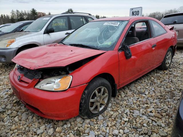 HONDA CIVIC DX 2002 with VIN 1HGEM22142L821715 - Photo from auction