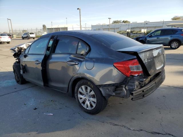 Photo 2 from auction – 2012 HONDA CIVIC LX with VIN 19XFB2F54CE331663