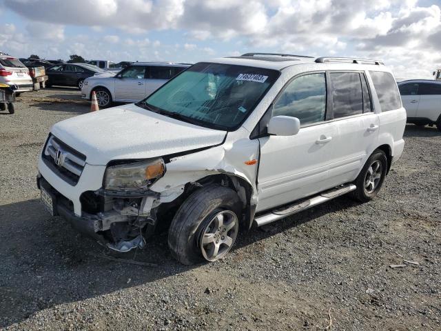 HONDA PILOT EX 2006 with VIN 5FNYF28776B016849 - Photo from auction