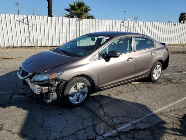 HONDA CIVIC LX 2014 with VIN 19XFB2F50EE229392 - Photo from auction
