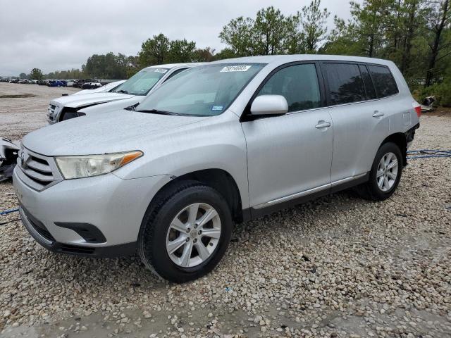TOYOTA HIGHLANDER 2013 with VIN 5TDBK3EH1DS196455 - Photo from auction