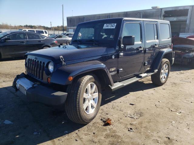 JEEP WRANGLER U 2013 with VIN 1C4BJWEG1DL585951 - Photo from auction