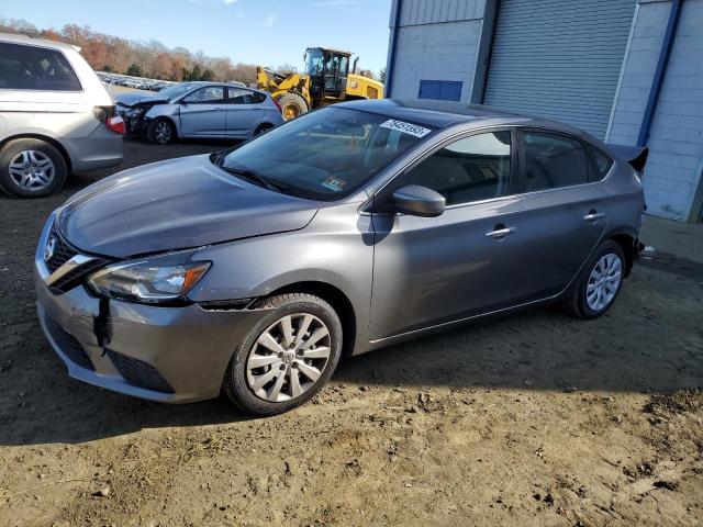 NISSAN SENTRA S 2017 with VIN 3N1AB7AP7HL636841 - Photo from auction