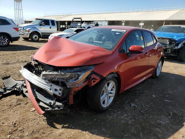 TOYOTA COROLLA SE 2019 with VIN JTNK4RBEXK3045454 - Photo from auction