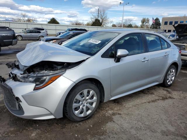 TOYOTA COROLLA LE 2021 with VIN JTDEPMAE3MJ181078 - Photo from auction