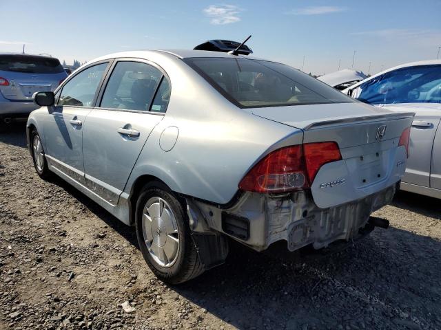 Photo 2 from auction – 2007 HONDA CIVIC HYBR with VIN JHMFA36277S027940