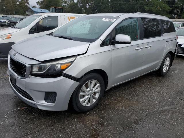 KIA SEDONA LX 2015 with VIN KNDMB5C19F6042038 - Photo from auction