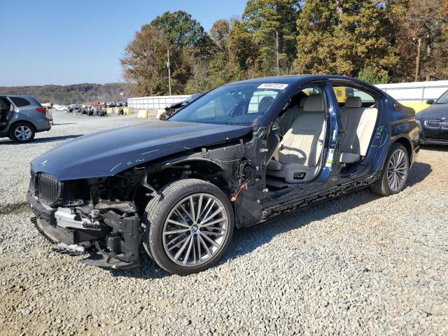 BMW 530E 2018 with VIN WBAJA9C57JB252568 - Photo from auction