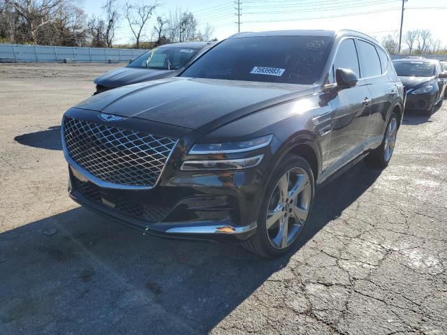 GENESIS GV80 BASE 2021 with VIN KMUHCESC9MU058683 - Photo from auction