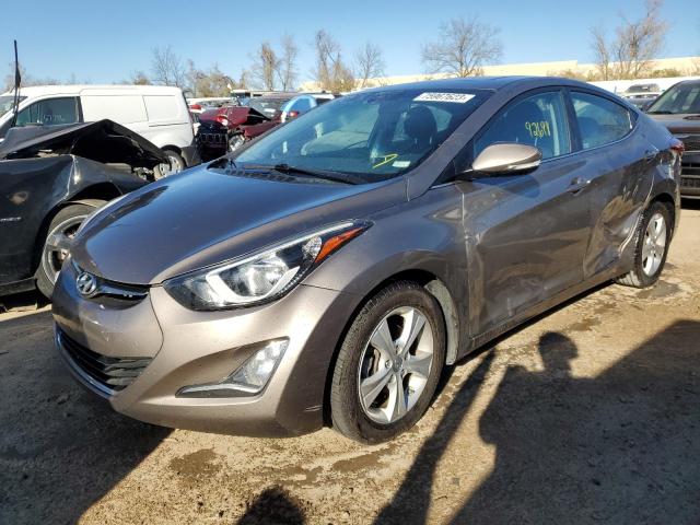 HYUNDAI ELANTRA SE 2016 with VIN 5NPDH4AE2GH764280 - Photo from auction
