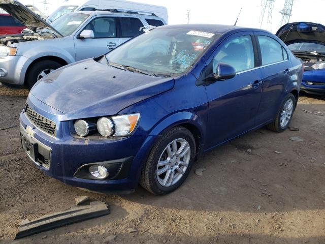 CHEVROLET SONIC LT 2012 with VIN 1G1JC5SHXC4185157 - Photo from auction