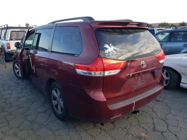 Photo 2 from auction – 2014 TOYOTA SIENNA LE with VIN 5TDKK3DC5ES455200