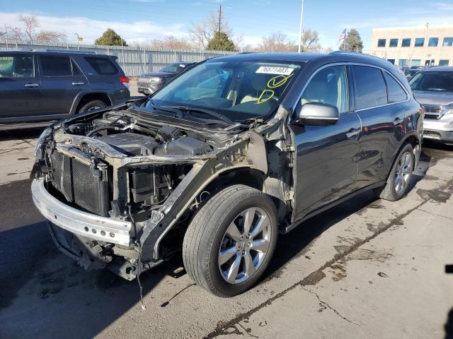 ACURA MDX ADVANC 2015 with VIN 5FRYD4H82FB009770 - Photo from auction