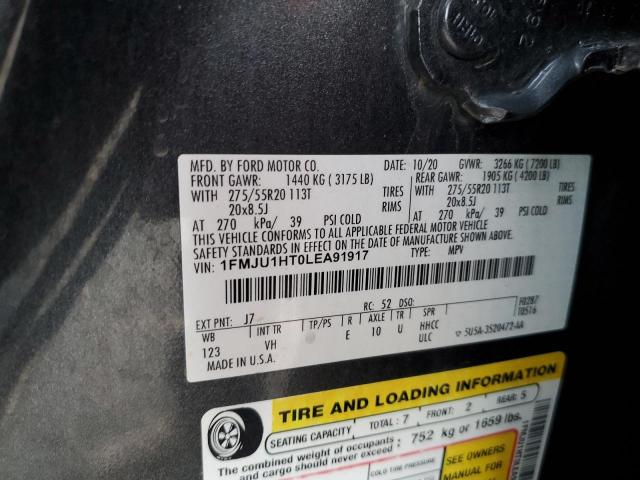 Photo 14 from auction – 2020 FORD EXPEDITION with VIN 1FMJU1HT0LEA91917