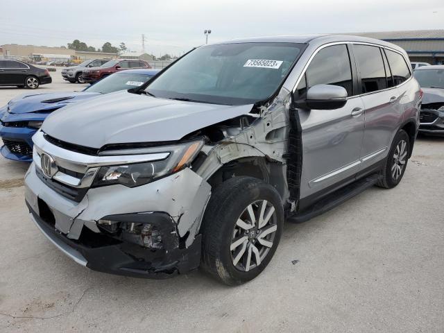 HONDA PILOT EXL 2022 with VIN 5FNYF5H52NB002372 - Photo from auction