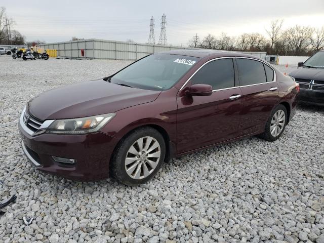 HONDA ACCORD EXL 2013 with VIN 1HGCR2F80DA272660 - Photo from auction