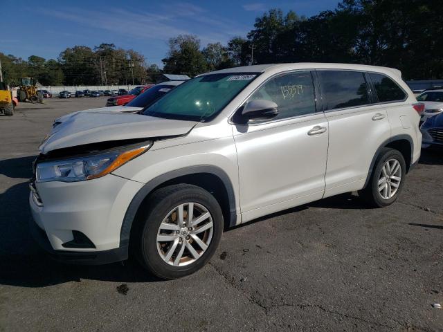 TOYOTA HIGHLANDER 2014 with VIN 5TDZARFHXES005281 - Photo from auction