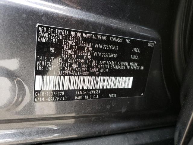 Photo 14 from auction – 2023 TOYOTA RAV4 SE with VIN 4T3T6RFV4PU124880
