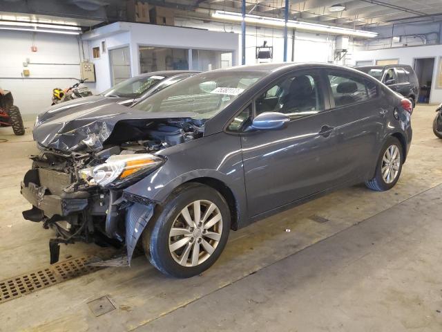 KIA FORTE LX 2014 with VIN KNAFX4A69E5149482 - Photo from auction