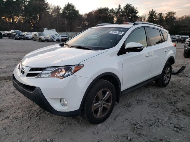 TOYOTA RAV4 XLE 2015 with VIN JTMRFREV6FD096328 - Photo from auction