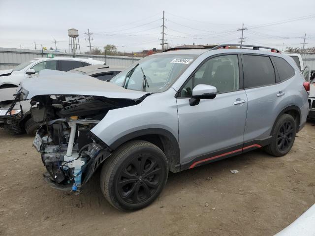 SUBARU FORESTER S 2020 with VIN JF2SKAMC7LH604763 - Photo from auction