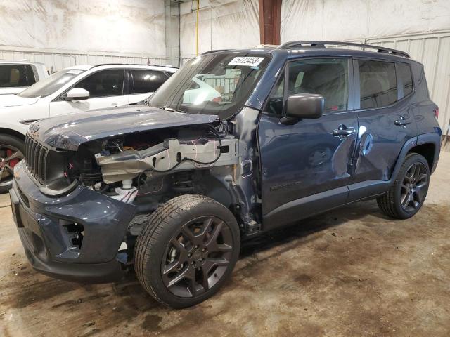 JEEP RENEGADE L 2021 with VIN ZACNJDBB7MPM72072 - Photo from auction