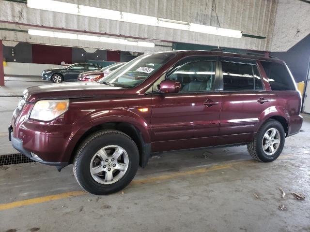 HONDA PILOT EXL 2008 with VIN 5FNYF28578B030249 - Photo from auction
