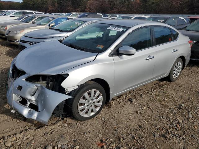 NISSAN SENTRA S 2015 with VIN 3N1AB7AP4FL686948 - Photo from auction