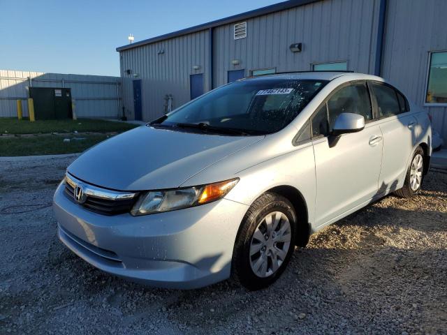HONDA CIVIC LX 2012 with VIN 19XFB2F55CE072441 - Photo from auction