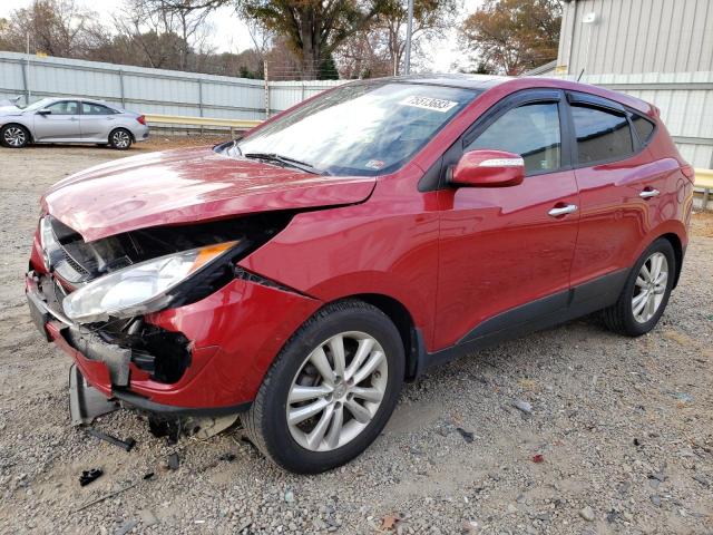 HYUNDAI TUCSON GLS 2011 with VIN KM8JUCAC7BU155817 - Photo from auction