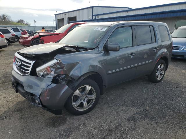 HONDA PILOT EXL 2013 with VIN 5FNYF4H52DB068350 - Photo from auction