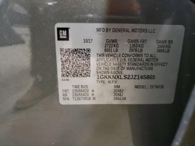Photo 14 from auction – 2018 GMC ACADIA DEN with VIN 1GKKNXLS2JZ145865