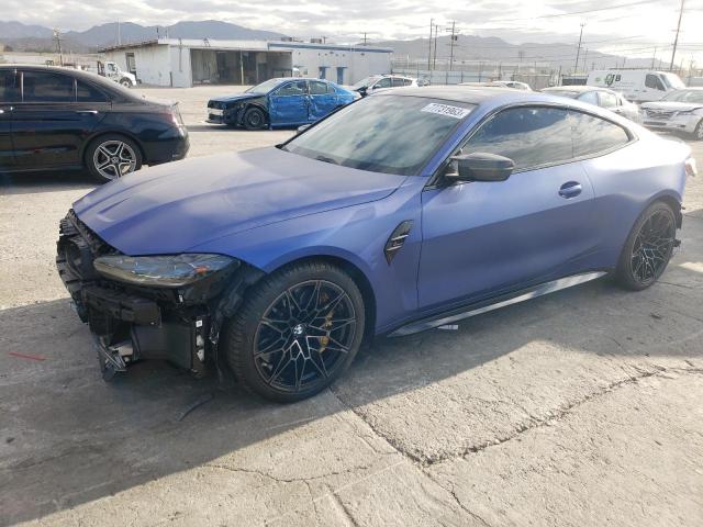 BMW M4 COMPETI 2022 with VIN WBS43AZ07NCH86849 - Photo from auction