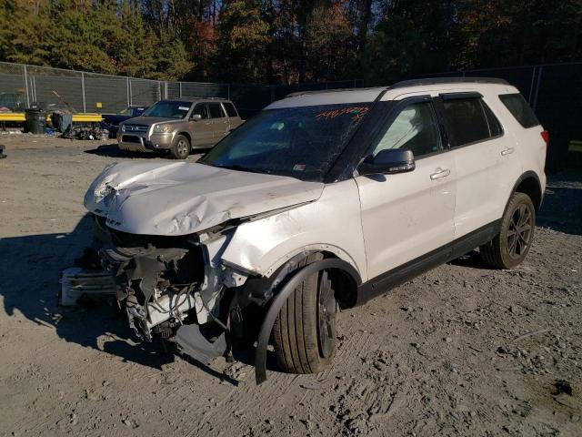 FORD EXPLORER X 2017 with VIN 1FM5K8D81HGA01929 - Photo from auction