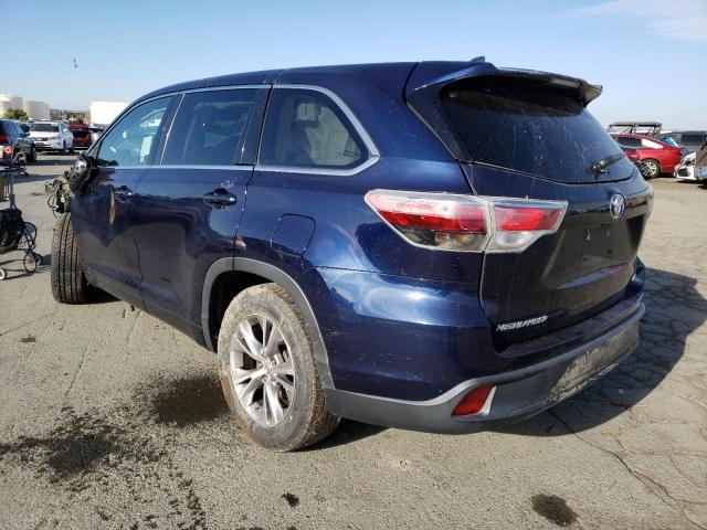 Photo 2 from auction – 2015 TOYOTA HIGHLANDER with VIN 5TDZKRFH5FS072286
