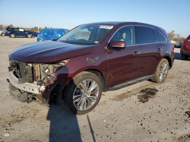 ACURA MDX TECHNO 2017 z numerem VIN 5FRYD4H52HB011642 - Zdjęcie z aukcji