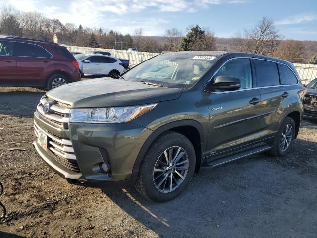 TOYOTA HIGHLANDER 2018 with VIN 5TDJGRFHXJS043177 - Photo from auction