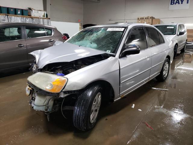 HONDA CIVIC EX 2002 with VIN 1HGES26702L079110 - Photo from auction
