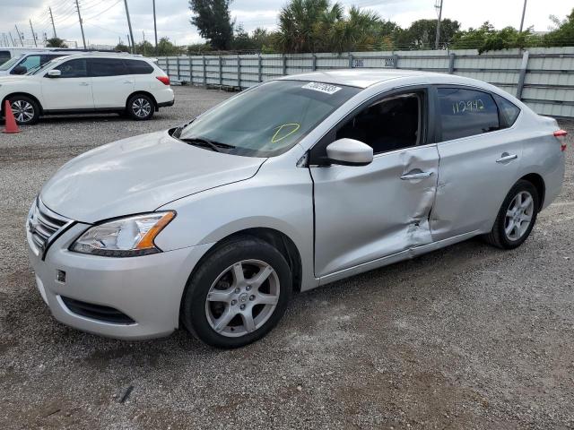 Photo 1 from auction – 2014 NISSAN SENTRA S M with VIN 3N1AB7AP1EY260944