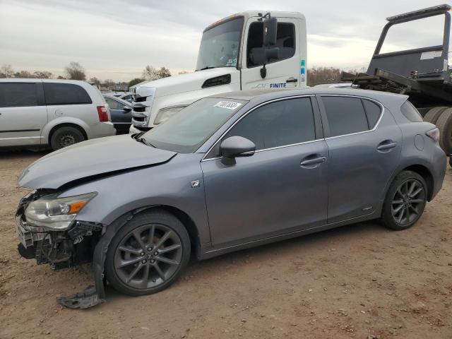 LEXUS CT 200 2012 with VIN JTHKD5BH1C2120104 - Photo from auction