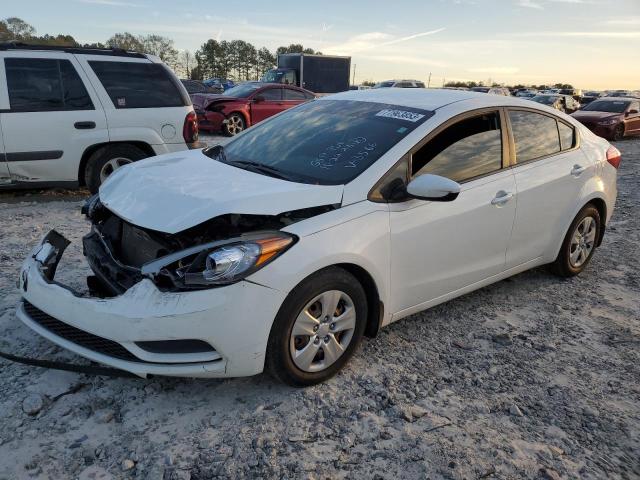 KIA FORTE LX 2016 with VIN KNAFK4A68G5593566 - Photo from auction